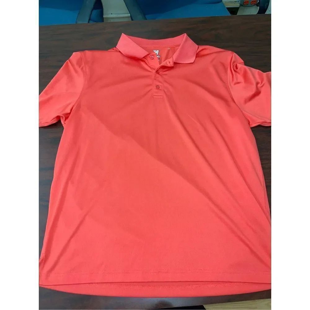 Ahead Coral Colored Polo Mens X-Large Shirt